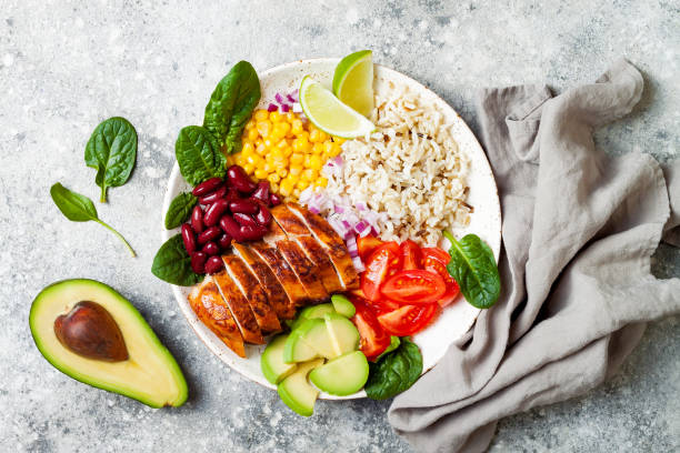 high protein meal
