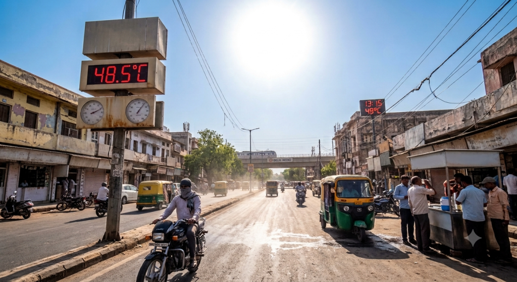 Heat wave and extreme temperature.
