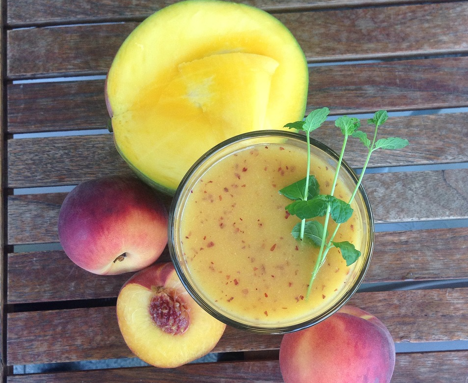 Peach Mango Smoothie